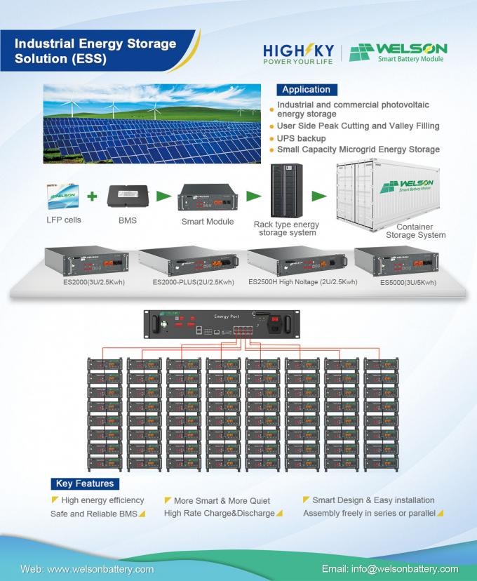 WelsonPower ESS (solução do armazenamento de energia)