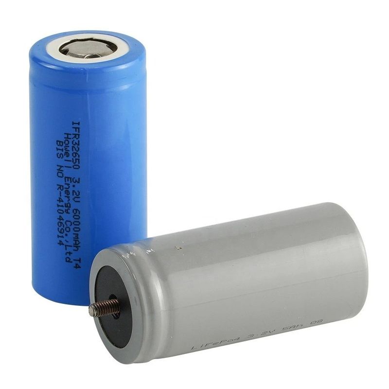 32650 32700 Battery 6000mah 6ah 3.2v Lifepo4 Battery Cell Rechargeable Pack