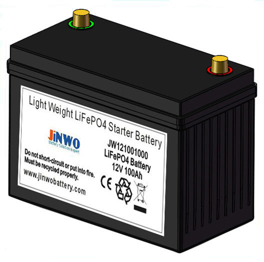 BMS 1000 Cranking Amps 12V 100Ah Lithium Ion Car Starting Battery