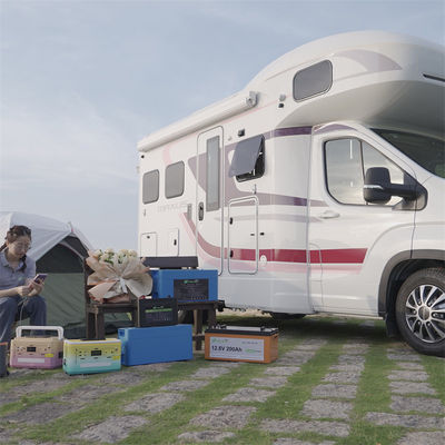 Trailer RV LiFePO4 Battery Rechargeable BMS Solar 12.8V 12v 200ah Agm Deep Cycle Battery